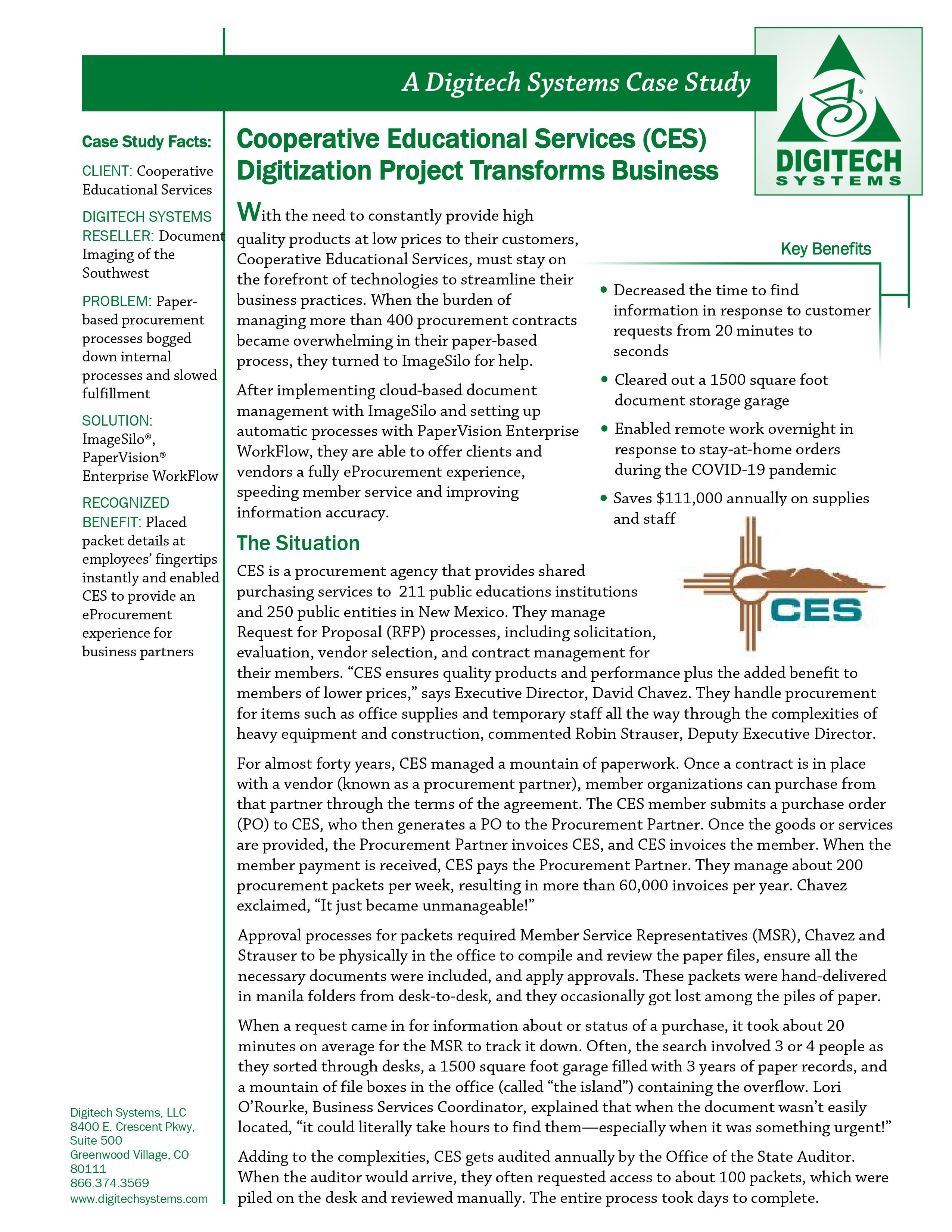 Cook County Case Study Preview